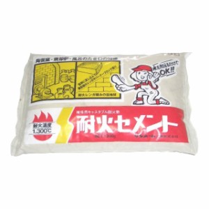 耐火セメント　灰色　1.3kg　BF1.3（セメント 土 粘土,セメント 砂利,セメント 流し込み,セメント 補修）