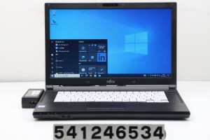 富士通 LIFEBOOK A577/T Core i3 7130U 2.7GHz/8GB/256GB(SSD)/15.6W/FWXGA(1366x768)/Win10 【中古】