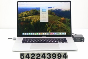 Apple MacBook Pro A2141 2019 シルバー Core i7 9750H 2.6GHz/16GB/500GB(SSD)/16W/WQXGA/Radeon Pro 5300M 【中古】