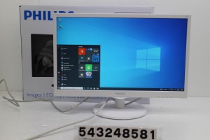 PHILIPS 223V5L/21.5インチワイド FHD(1920x1080)液晶モニター D-Sub×1/HDMI×1 【中古】