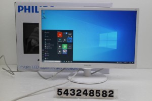 PHILIPS 223V5L/21.5インチワイド FHD(1920x1080)液晶モニター D-Sub×1/HDMI×1 【中古】