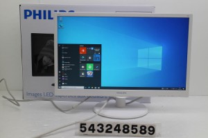 PHILIPS 223V5L/21.5インチワイド FHD(1920x1080)液晶モニター D-Sub×1/HDMI×1 【中古】