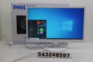 PHILIPS 223V5L/21.5インチワイド FHD(1920x1080)液晶モニター D-Sub×1/HDMI×1 【中古】