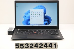 Lenovo ThinkPad T480s Core i5 8250U 1.6GHz/8GB/256GB(SSD)/14W/FHD(1920x1080)/Win11 【中古】