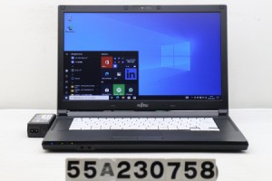 富士通 LIFEBOOK A577/T Core i3 7130U 2.7GHz/8GB/256GB(SSD)/15.6W/FWXGA(1366x768)/Win10 【中古】