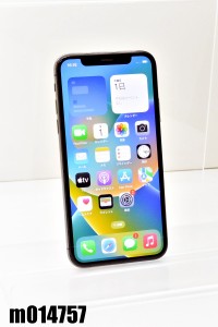 白ロム SIMフリー au SIMロック解除済 Apple iPhoneXs 64GB iOS16.0.2 スペースグレイ MTAW2J/A 初期化済 【中古】