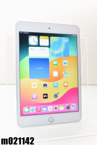 白ロム SIMフリー au SIMロック解除済 Apple iPad mini5 Wi-Fi+Cellular 64GB iPadOS17.1.1 シルバー MUX62J/A 初期化済【中古】