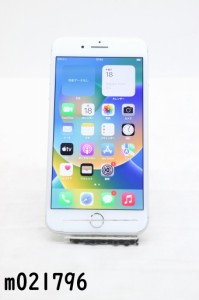 白ロム SIMフリー docomo SIMロック解除済 Apple iPhone8 Plus 64GB iOS16.7.2 Silver MQ9L2J/A 初期化済【中古】