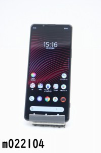 白ロム au SIMロック解除済 SONY Xperia 1 III 256GB Android13 フロストブラック SOG03 初期化済【中古】