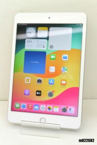 白ロム SIMフリー docomo SIMロック解除済 Apple iPad mini5 Wi-Fi+Cellular 64GB iPadOS17.4.1 シルバー MUX62J/A 初期化済【中古】