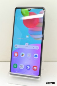 白ロム docomo SIMロック解除済 SAMSUNG Galaxy A41 64GB Android12 ブラック SC-41A 初期化済【中古】