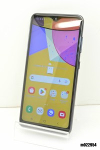 白ロム docomo SIMロック解除済 SAMSUNG Galaxy A21 64GB Android11 ブラック SC-42A 初期化済【中古】