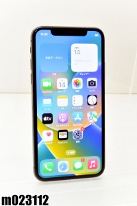 白ロム SIMフリー docomo SIMロック解除済 Apple iPhoneX 256GB iOS16.7.7 Space Gray MQC12J/A 初期化済【中古】