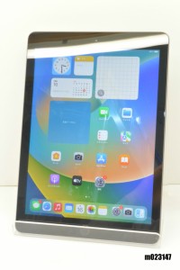 Wi-Fiモデル Apple iPad5 Wi-Fi 32GB iPadOS16.7.7 スペースグレイ MP2F2J/A 初期化済【中古】