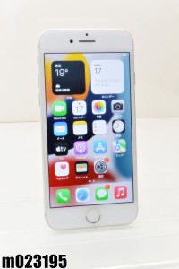 白ロム SIMフリー au SIMロック解除済 Apple iPhone7 32GB iOS15.8.2 Silver MNCF2J/A 初期化済【中古】