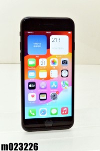 白ロム au Apple iPhoneSE(第2世代) 64GB iOS17.4.1 ブラック MX9R2J/A 初期化済【中古】