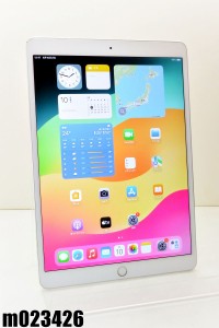 白ロム SIMフリー au SIM解 Apple iPad Pro 10.5inch Wi-Fi+Cellular 64GB iPadOS17.5.1 シルバー MQF02J/A 初期化済【中古】