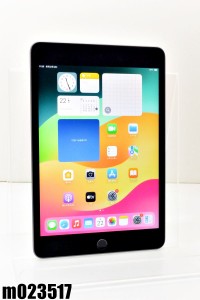 Wi-Fiモデル Apple iPad mini5 Wi-Fi 64GB iPadOS17.5.1 スペースグレイ MUQW2J/A 初期化済【中古】