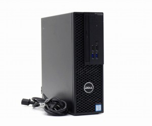 DELL Precision Tower 3420 SFF Xeon E3-1270 v5 3.6GHz 16GB 256GB(新品SSD)+500GB(HDD) Quadro P600 Windows10 Pro 64bit 中古