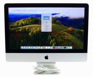 Apple iMac Retina 4K 21.5インチ 2019 Core i3-8100 3.6GHz 8GB 512GB 4096x2304ドット中古