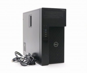 DELL Precision Tower 3620 Xeon E3-1240 v5 3.5GHz 16GB 256GB(SSD) Quadro K2200 DVD-ROM Windows10 Pro 64bit 中古