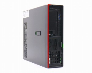 富士通 PRIMERGY TX1320 M3 Xeon E3-1220 v6 3.00GHz 8GB 300GBx2台(SAS2.5インチ/12Gbps/RAID1構成) DVD-ROM PRAID CP400i 中古