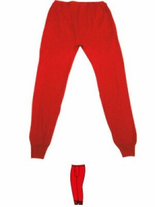 赤い下着 メンズズボン下・通しゴム  赤パンツ 赤の 肌着 赤い 下着で健康 還暦祝いの 贈り物に最適