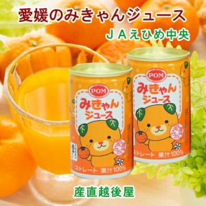 愛媛県の農協 JAえひめ中央  果汁100％ オレンジみかんジュース みきゃんジュース160g 20缶入 送料無料【フルーツ 柑橘類 ジュース ギフ