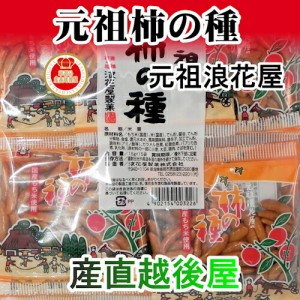 【せんべい 柿の種 元祖浪花屋】新潟長岡 浪花屋製菓の 柿の種 国産もち米 食べやすい小袋 16g15袋入