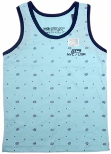 Moose Gear(ムースギア) タンクトップ NYC/USA 水色 [並行輸入品]