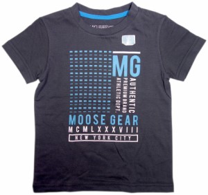 Moose Gear(ムースギア) Tシャツ MG AUTHENTIC グレー [並行輸入品]