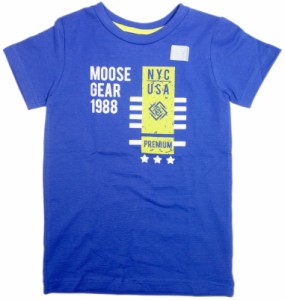 Moose Gear(ムースギア) Tシャツ NYC/USA PREMIUM ブルー [並行輸入品] 