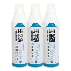 【携帯用濃縮酸素】 酸素缶 5リットル 3本セット 日本製 スターオブライフ認証