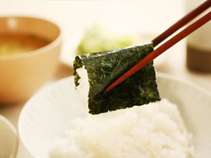 頑固な海苔屋が考えた！伝統の味！　伊勢志摩発　〜磯小町のこだわり　卓上味付け海苔　×８本-【共同購入価格】　【送料無料】