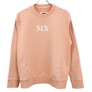 エムエムシックス MM6 レディース スウェット メゾンマルジェラS62GU0078 S25564 201ピンク系 apparel-01 レディース tcld-bhsn tcld-bhs