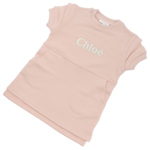 クロエ CHLOE ベビー−ワンピース C12900 45KPINK WASHED PINK ピンク系 kb-01 tcld-bhsn