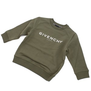 ジバンシー GIVENCHY キッズ−スウェット トップス 4才相当 5才相当H25362 64Cカーキ kb-01 ベビー tcld-bhsn tcld-bhsn