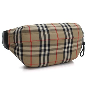 バーバリー BURBERRY ヴィンテージチェック ボディバッグ バムバッグ8010430 A5373ベージュ系 マルチカラー tcld-bhsn