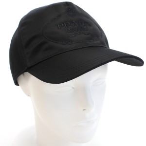 プラダ PRADA ユニセックス−帽子類 ベースボールキャップ ロゴ ブラック メンズ レディース1HC179 2DMI F0002NERO ブラック cap-01 ユニ
