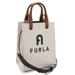 フルラ FURLA FURLA VARSITY ハンドバッグ ショルダー WB00729 BX1230 1843SMARSHMALLOW+NERO ホワイト系 bag-01 tcld-bhsn