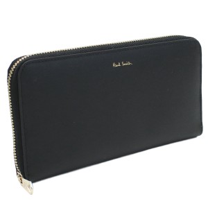 ポールスミス Paul Smith 長財布ラウンドファスナー W1A4609X AINSWS 79BLACK ブラック wallet-01 gif-02m tcld-bhsn