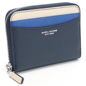 マーク・ジェイコブス MARC JACOBS THE ZIP AROUND WALLET 小銭入れ S167L03FA22 455 ミニ財布BLUE SEA MULTI ブルー系 wallet-01 mini-0