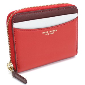 マーク・ジェイコブス MARC JACOBS THE ZIP AROUND WALLET 小銭入れ S167L03FA22 619 ミニ財布TRUE RED MULTI レッド系 wallet-01 mini-0