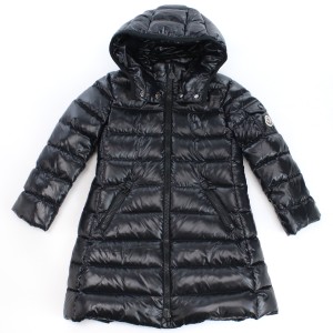 モンクレール MONCLER キッズ−ジャケット，上着 アウター ダウンコート1C50110 MOKA GIUBBOTTO 68950 999 4才相当 6才相当ブラック kb-0