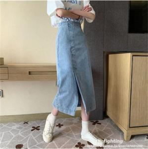 ストレッチ デニムスカート スリット タイトスカート レディース マキシ丈 スカート ロングスカート オシャレ 体型カバー 膝下 ひざ下 ボの通販はau Pay マーケット Fighting 商品ロットナンバー