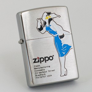 ウェンディ コーティングブルー Zippo