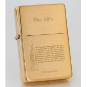 ZIPPO イタヤ・コレクション The 30s ソリッドブラス 1993年製 ジッポーライター