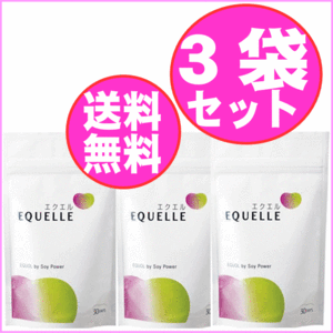 大塚製薬　エクエル　パウチ　（120粒入30日分）×3袋　エクエル　エクオール含有食品　大豆イソフラボン　更年期　健康食品