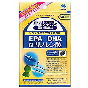 小林製薬　ＤＨＡ ＥＰＡ α−リノレン酸　180粒　 (305mg×180粒)　2個 　健康食品　小林　サプリ　　　