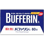 バファリンＡ　80錠　風邪薬　鎮痛　　医薬品　医薬部外品　